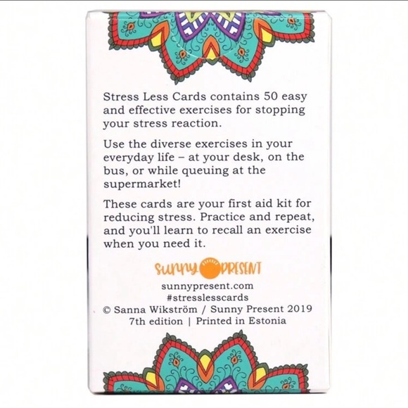 50 Mindfulness Cards to Help Relieve Stress and Anxiety - Picture 4 of 7